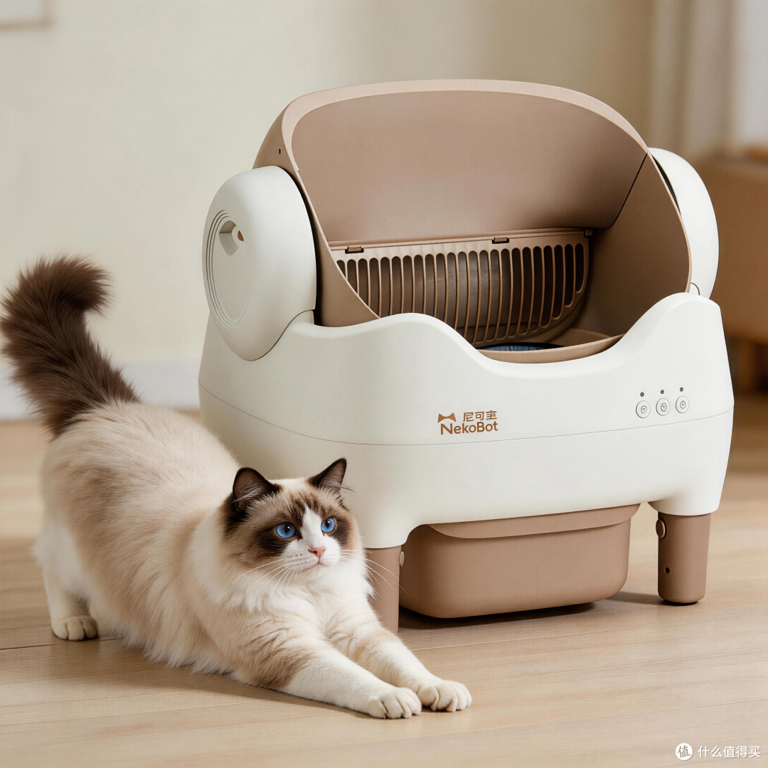 新手养猫必入!终于摆脱天天铲屎,尼可宝NekoBot智能猫砂盆