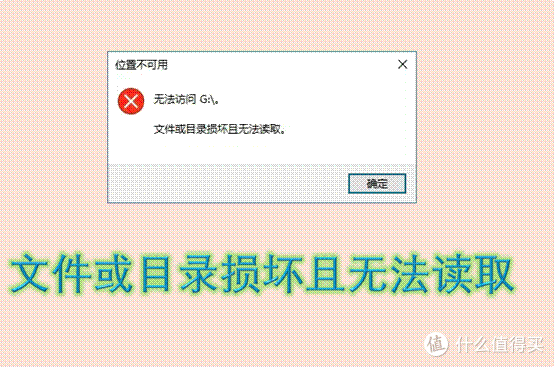 弹出 “目录损坏无法读取”？这样搞定