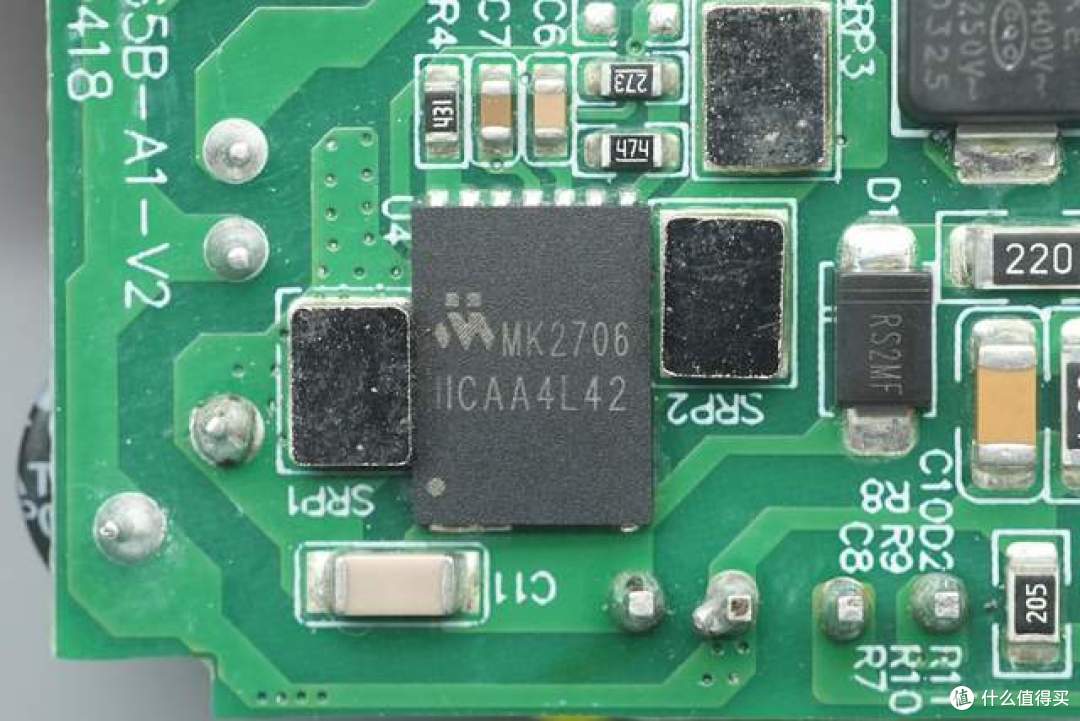 实测支持PD3.2与AVS!睿元65W单口快充拆解