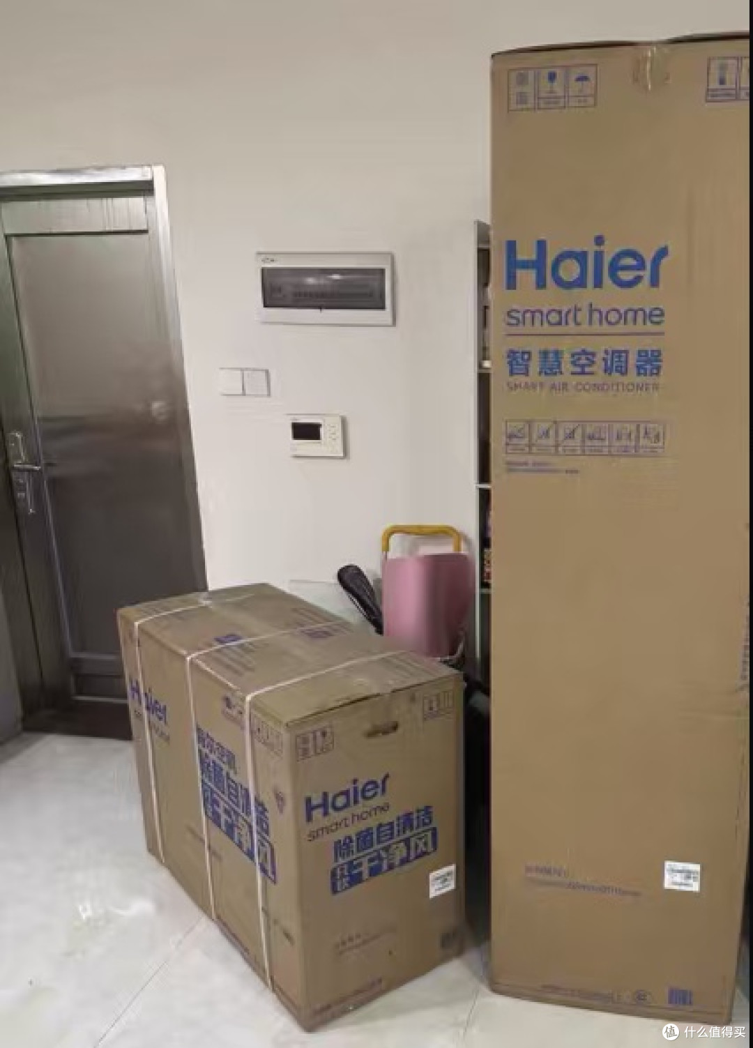 海尔3匹柜机,客厅的颜值与实力担当
