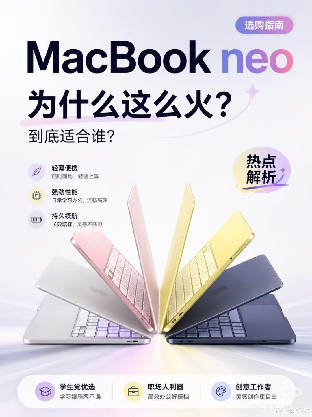 MacBook Neo 爆火!到底适合谁?✨