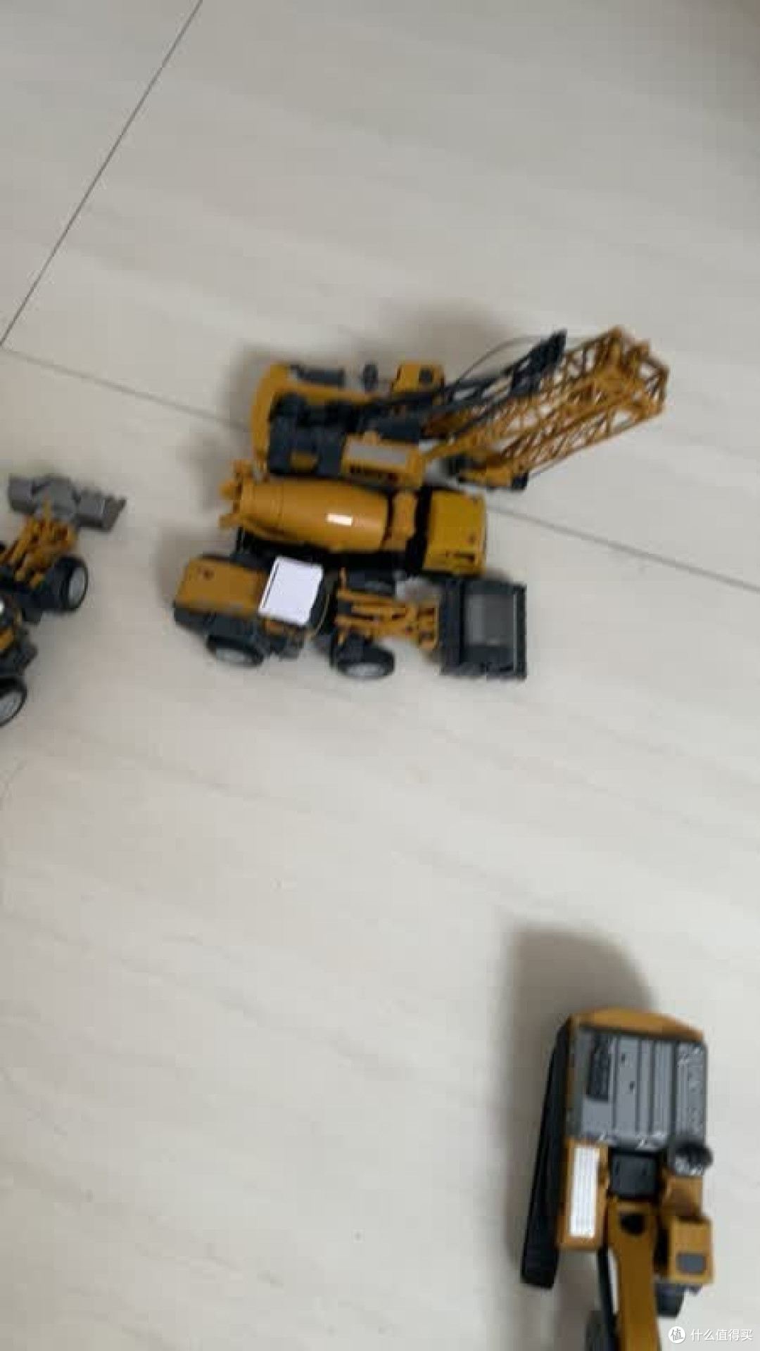 合金工程车模型还原真实工地