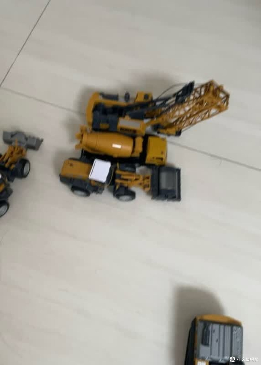 合金工程车模型还原真实工地