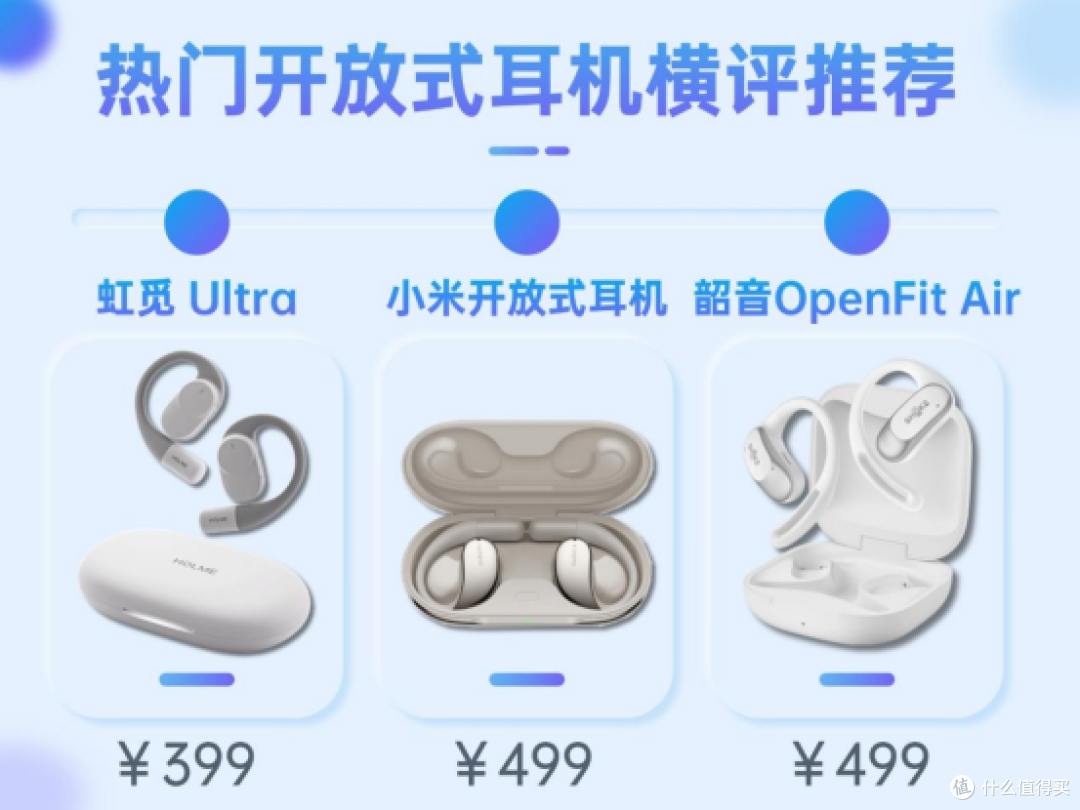 500元左右的开放式耳机哪款好?三款性价比耳挂式耳机横评推荐