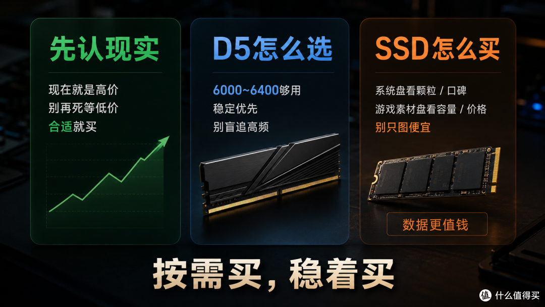 618内存和固态怎么买?都高价了,但刚需更别乱等