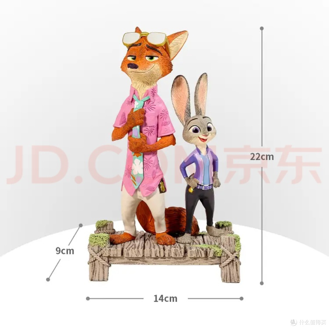 藏在摆件里的温柔|入坑疯狂动物城周边,尼克朱迪陪我岁岁日常