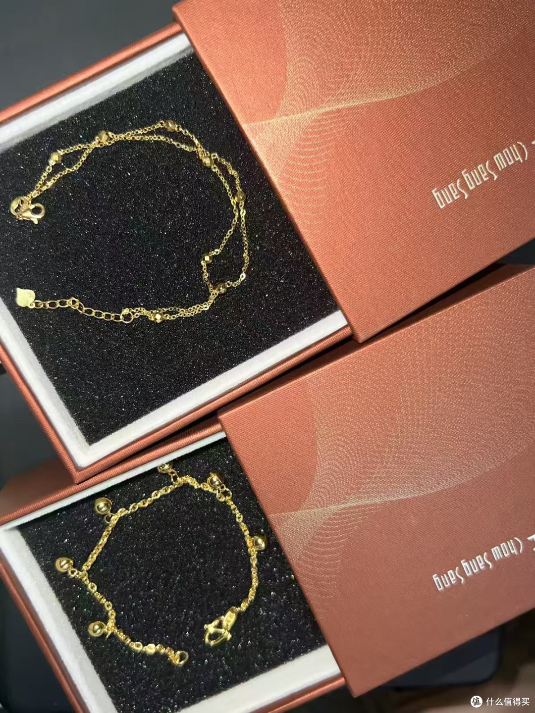 ✨周生生永系列爆闪足金双链蹦迪珠手链|把星光戴在腕间