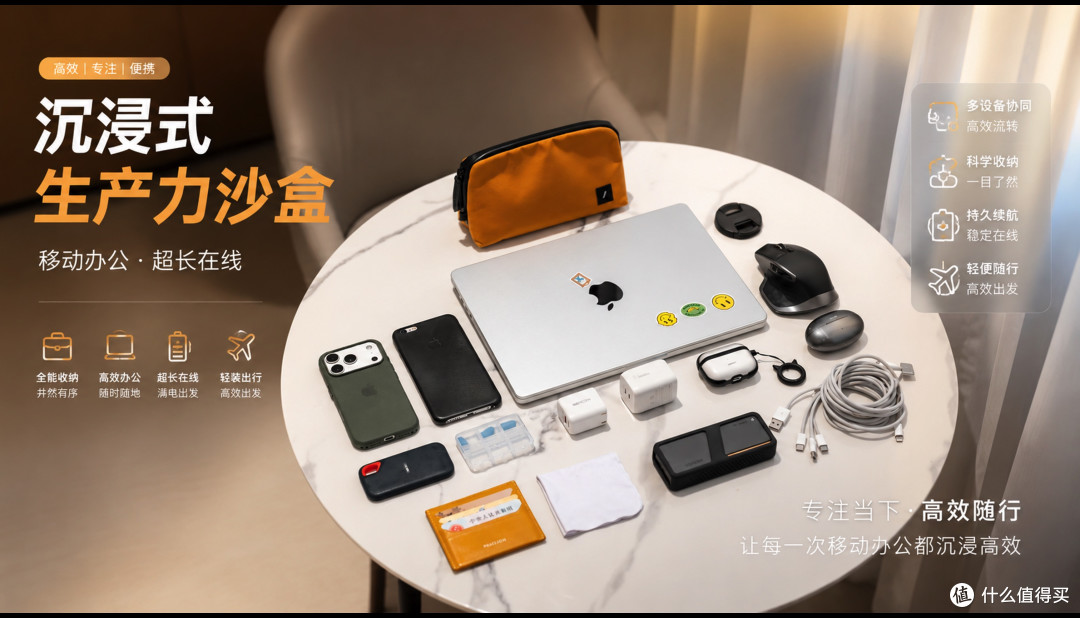 长期主义装备观:一趟差旅,理清 618 数码选购与收纳平衡逻辑