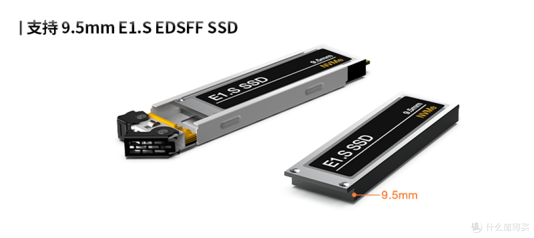 【概念产品 CP168】紧凑型可抽取式E1.S SSD硬盘抽取盒