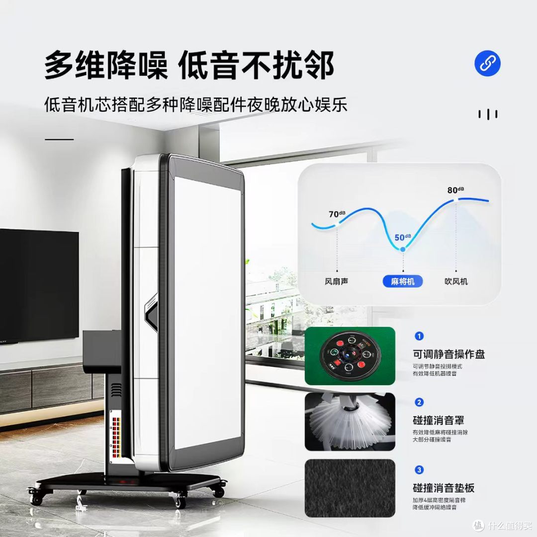 麻利友家用麻将机|小户型福音,一桌搞定吃饭 + 搓麻