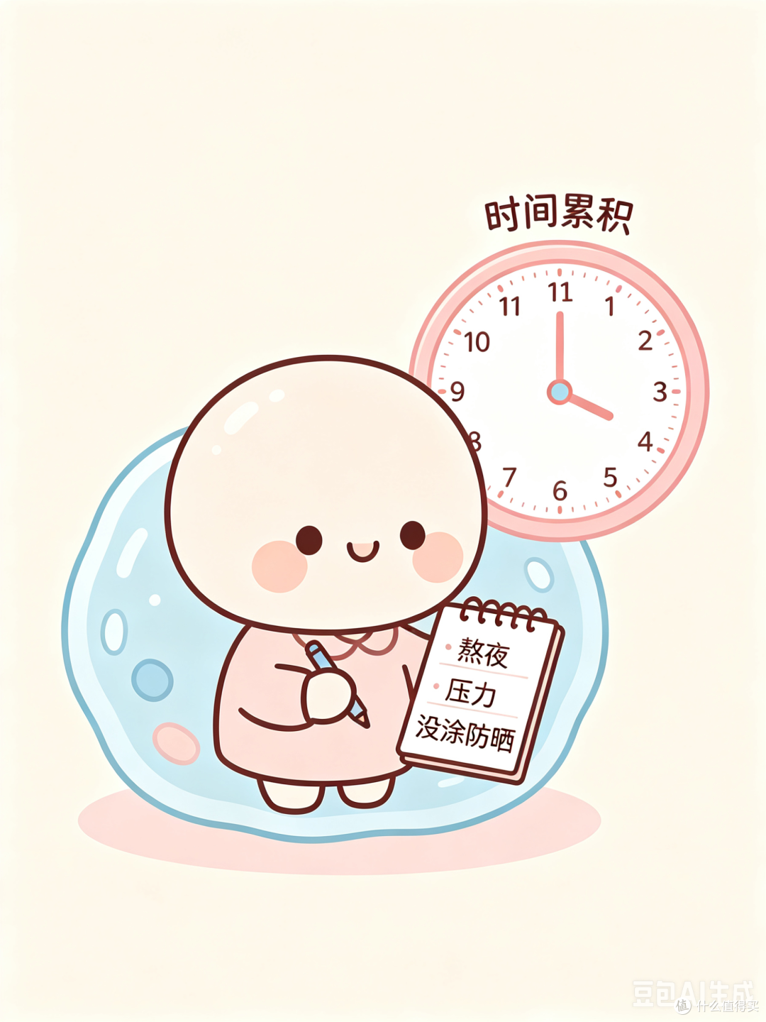 你熬的夜，皮肤都一笔笔记着账