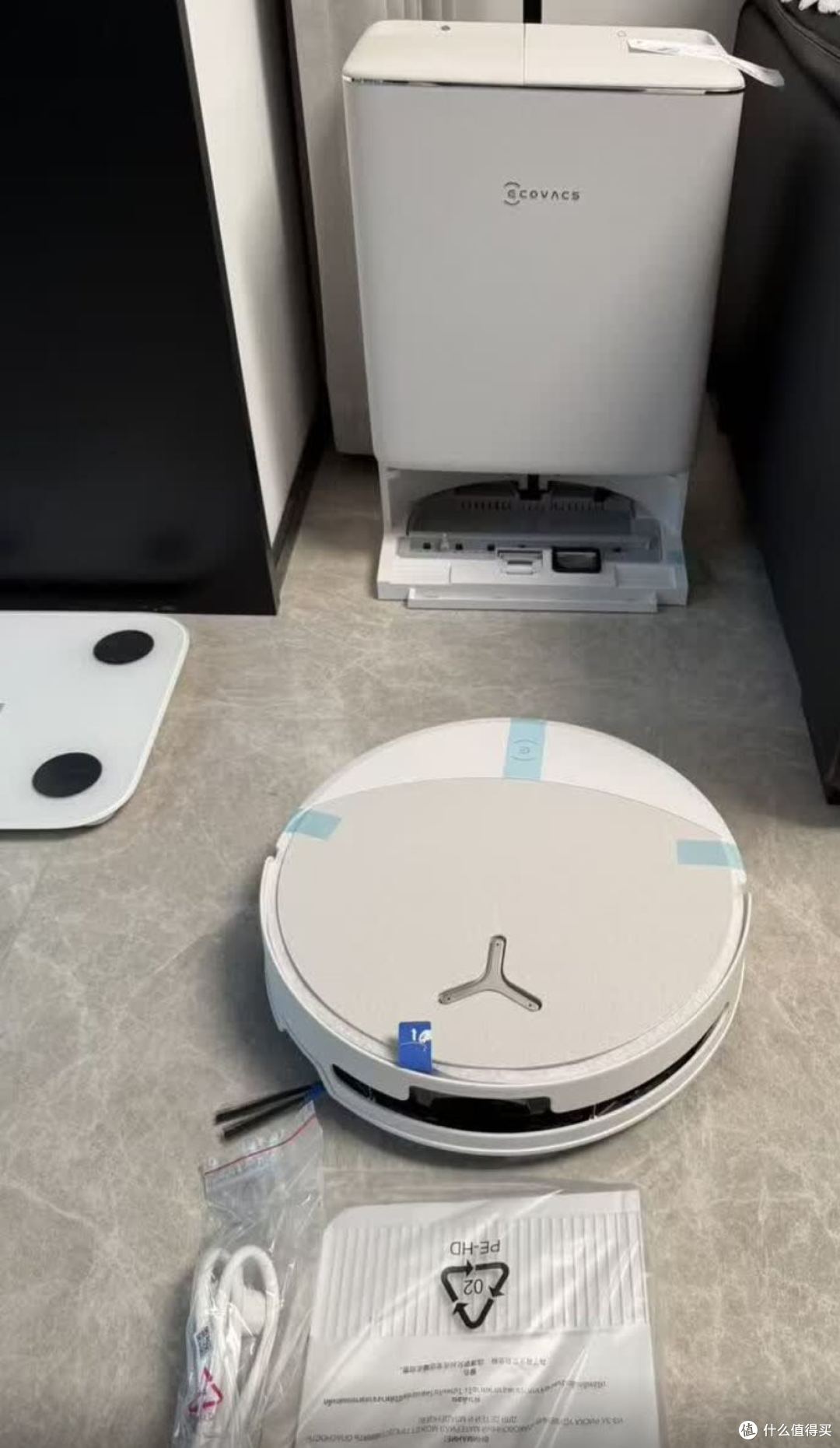 解放双手的终极形态？科沃斯T90 PRO：热水洗抹布+自动集尘真的香