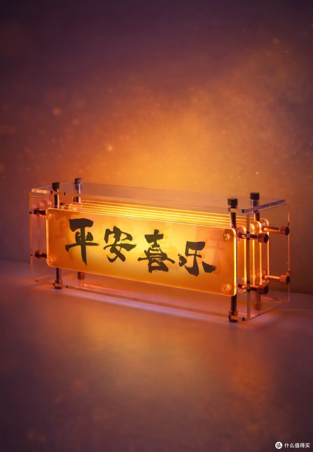 手工制作木质小夜灯,温暖卧室