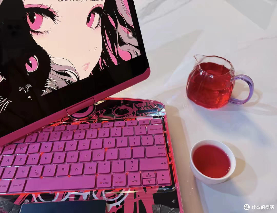 618真实种草手记,奈盾Y2K风旋转妙控键盘,iPad全能保护套