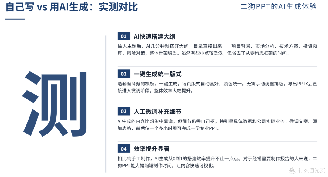 写可行性研究PPT头秃?用二狗PPT一键生成靠谱吗?
