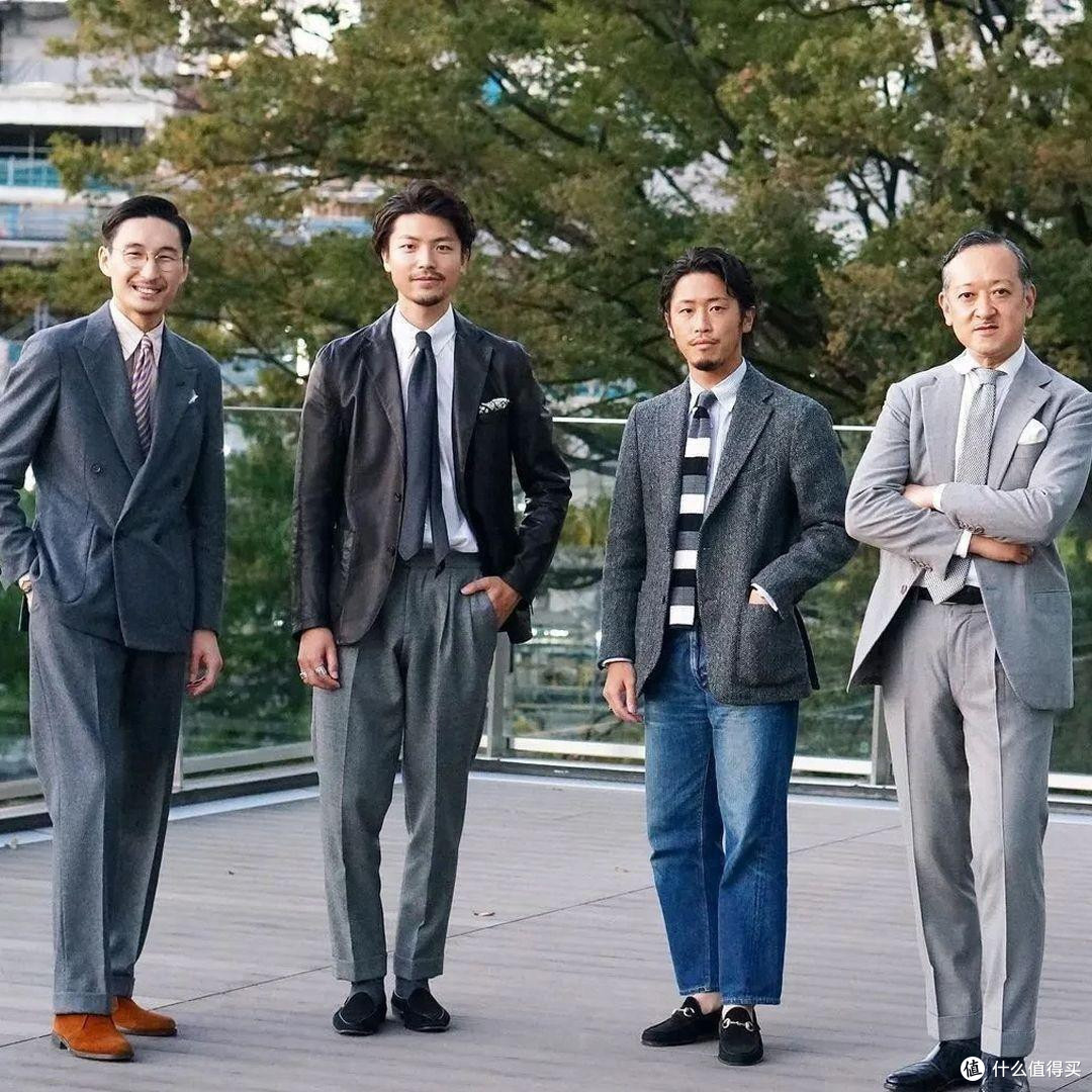 等到了中年学日本男人的打扮:衣不花、裤穿宽、发不乱,绅士有型