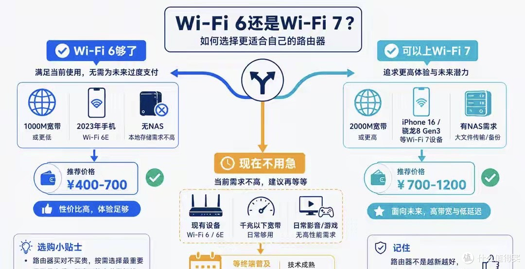 你花上千块买的Wi-Fi 7路由器,可能只用上了Wi-Fi 6