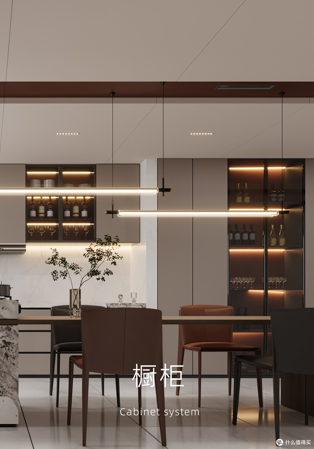 门墙柜顶一体化是什么意思?为什么高端全屋定制开始重视系统感