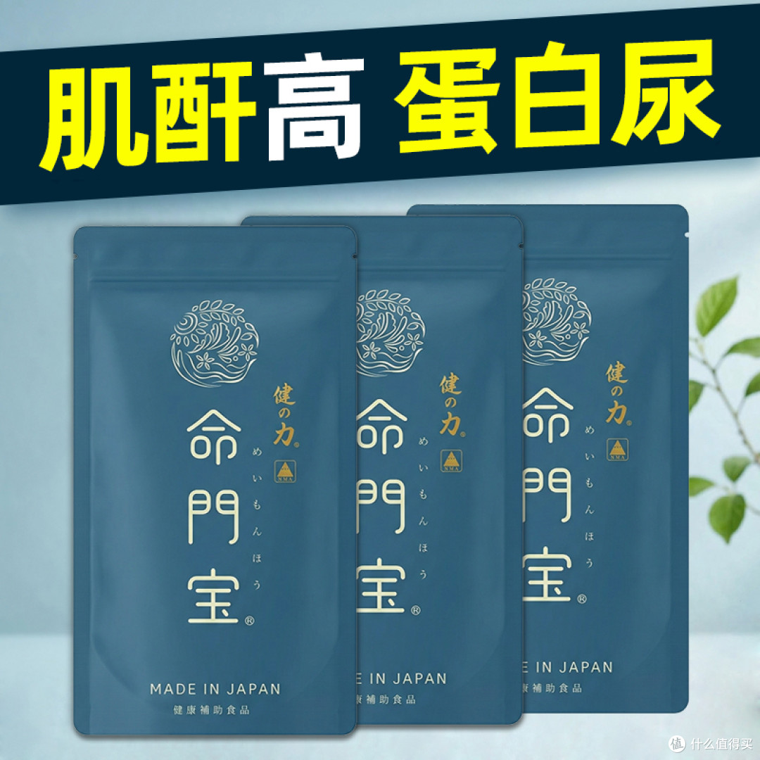 日本健の力命门宝|肌酐偏高、尿蛋白、泡沫尿怎么调理?护肾思路