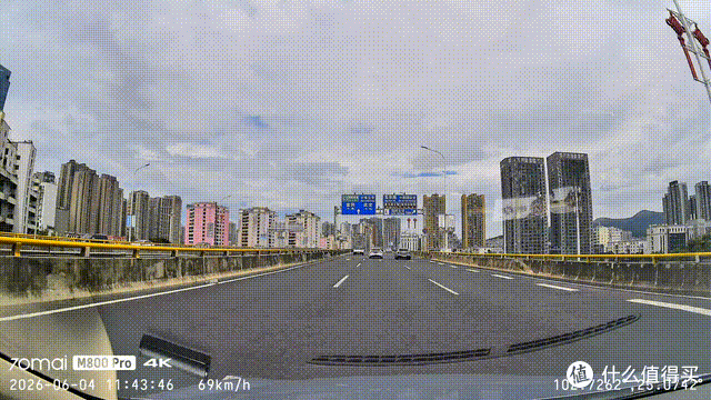 100km/h超车行驶还能抓清车牌!70迈M800 Pro行车记录仪深度测评