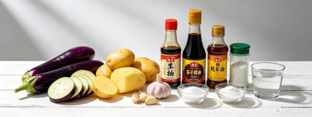茄子土豆这样做,汤汁拌饭能吃三碗,简单又美味的家常素菜