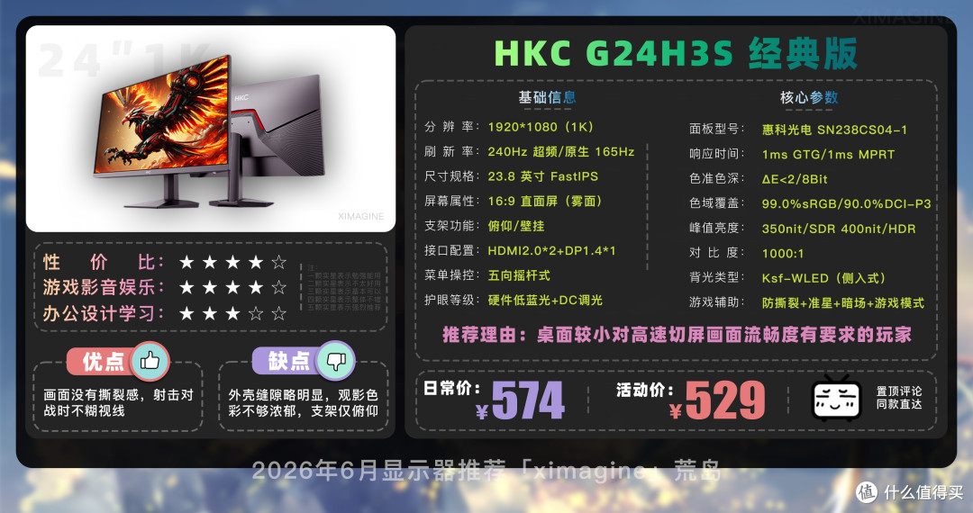 【26年6月显示器推荐清单】教父级电脑显示器选购指南!