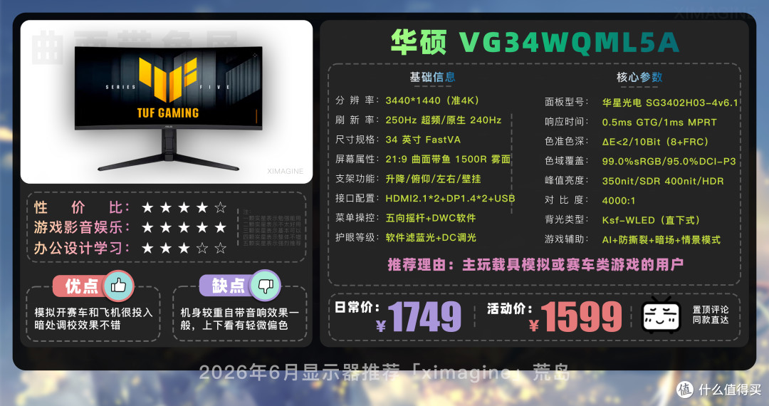 【26年6月显示器推荐清单】教父级电脑显示器选购指南!