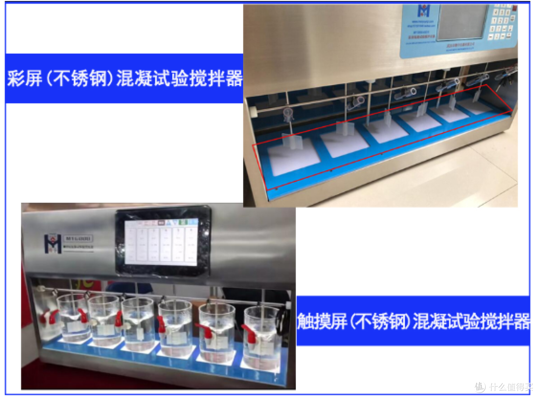 水厂一线员工说:屏显配置就是混凝试验搅拌机的外在血躯