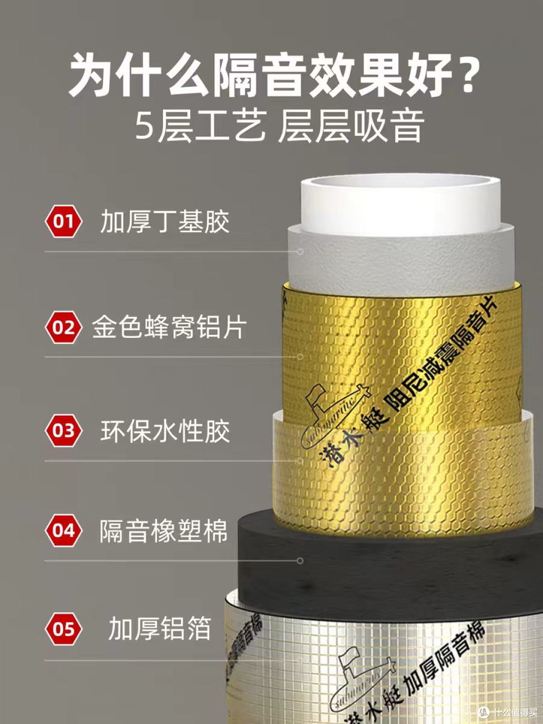 深夜再也听不到冲水声！潜水艇管道隔音套装太顶了