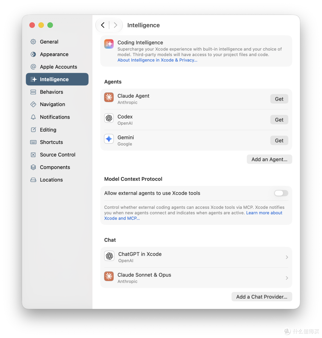 图片素材源自苹果官网--Xcode 27