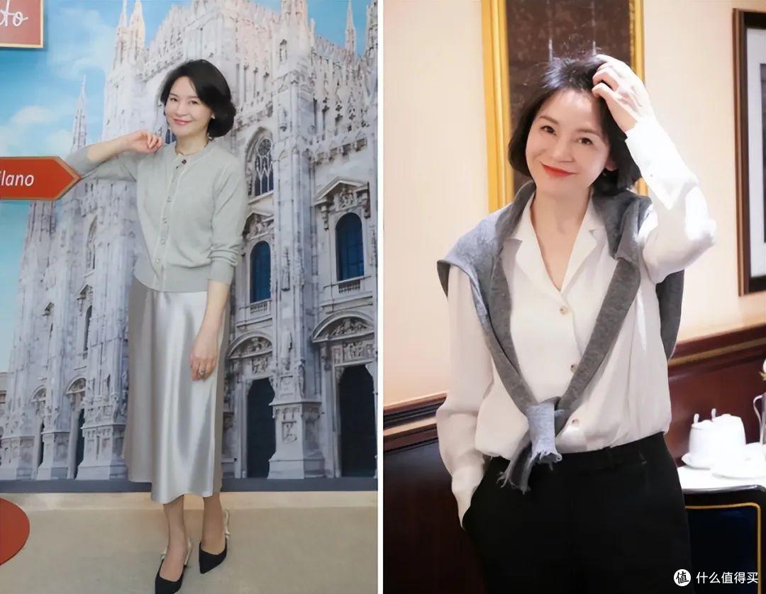 中老年女人:要少穿黑色、卡其色,提升你的穿搭品位,减龄显年轻