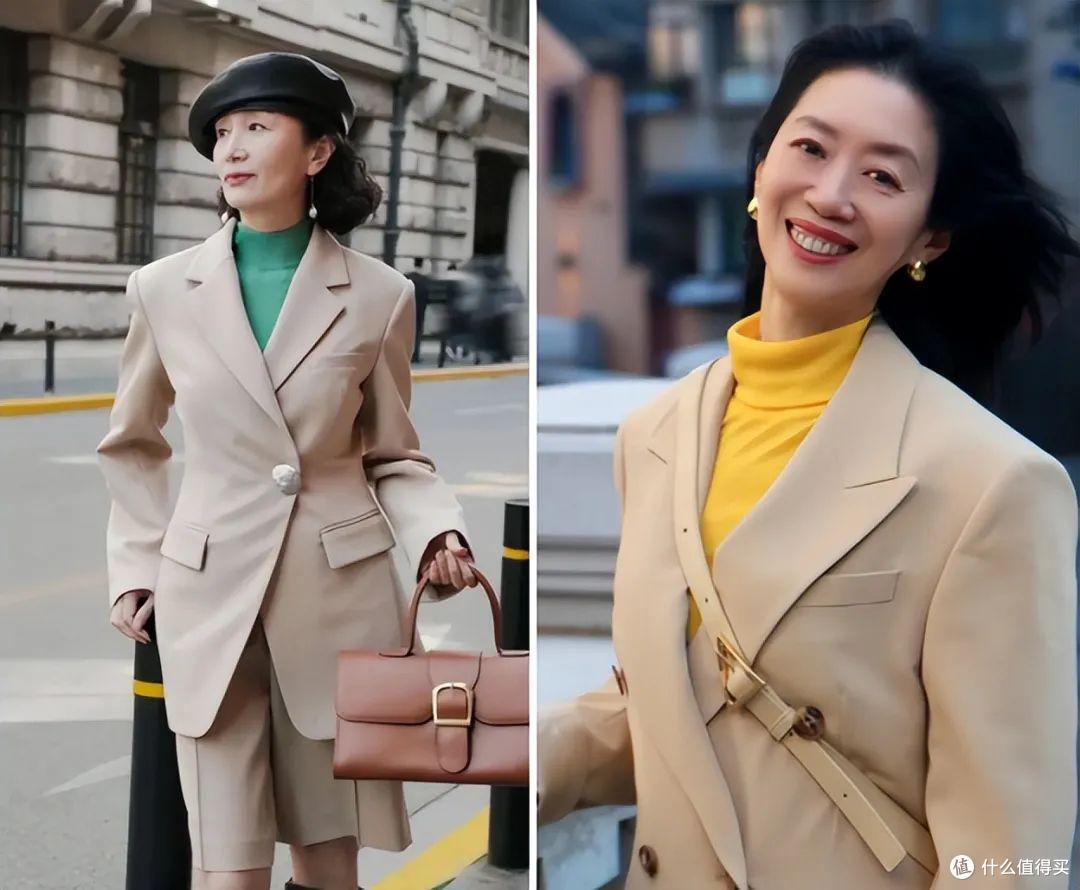 中老年女人：要少穿黑色、卡其色，提升你的穿搭品位，减龄显年轻