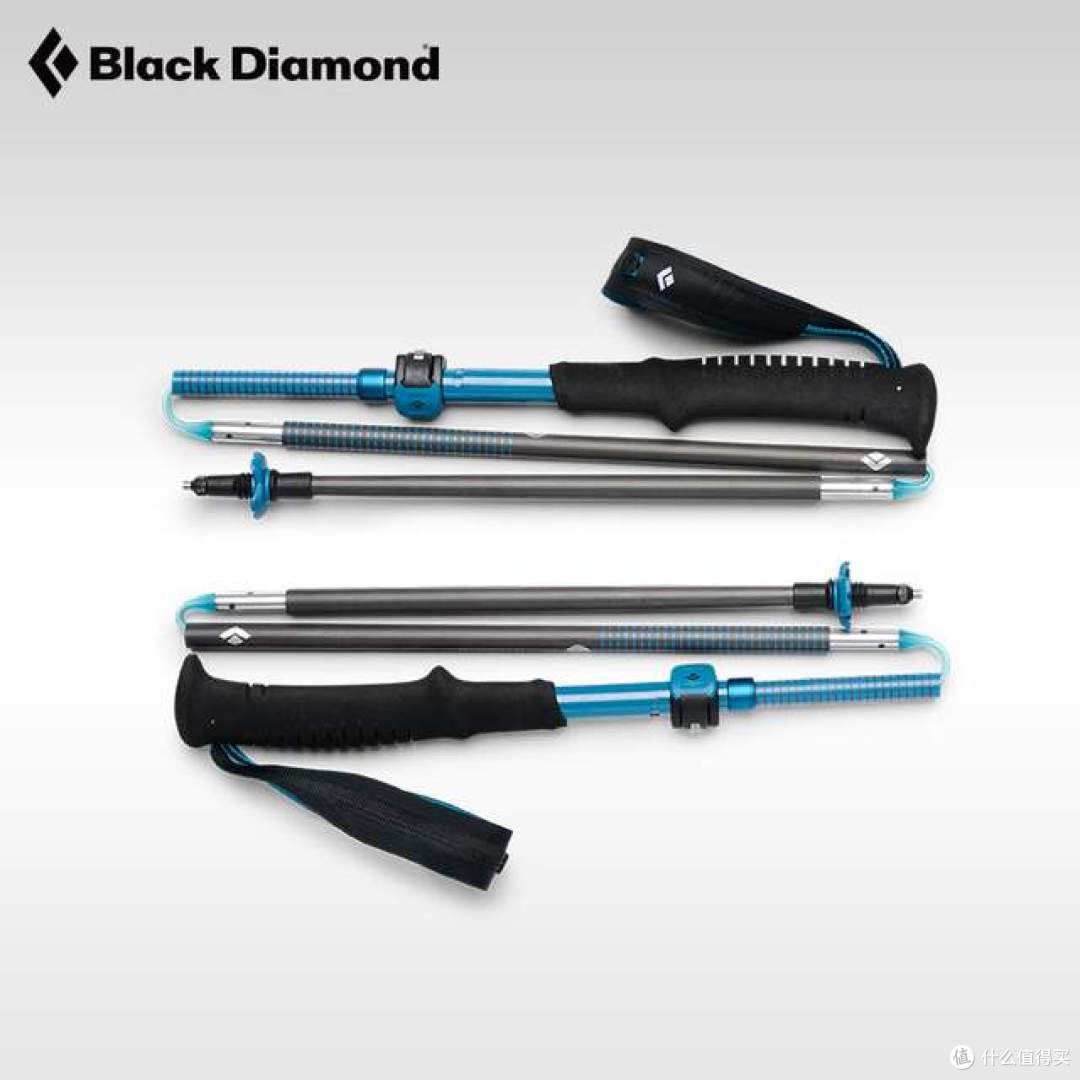 BlackDiamond黑钻bd登山杖碳素折叠越野爬山户外手杖精英版112555