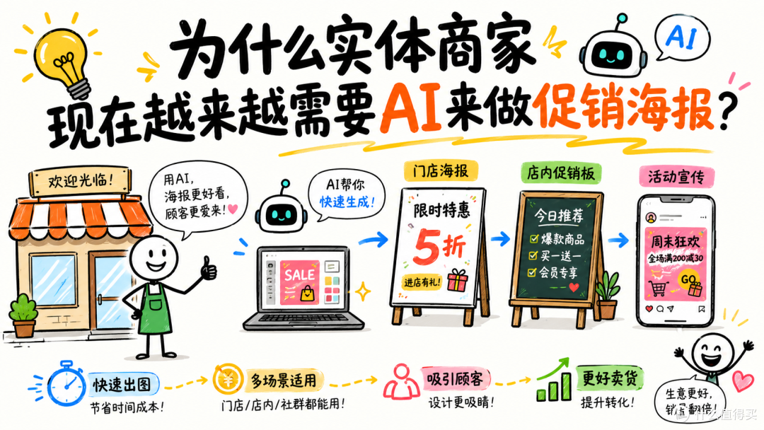 2026年618实体商家促销海报AI设计工具，海报随心做