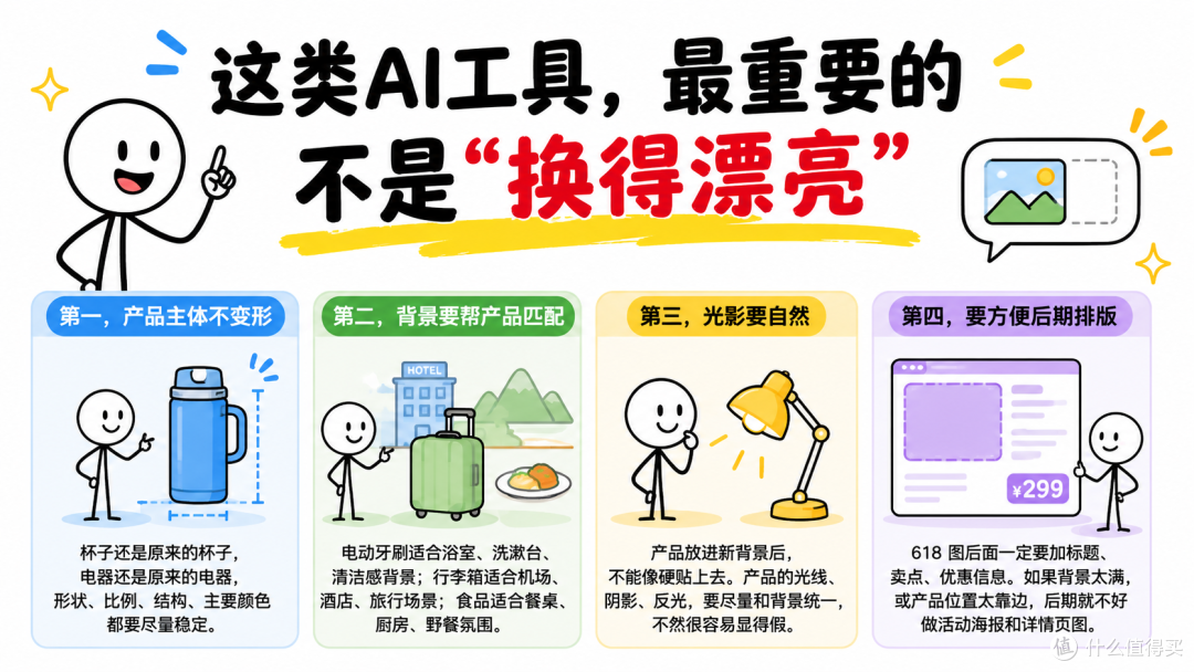 2026年618可以保留产品主体更换背景的AI工具,亲测好用