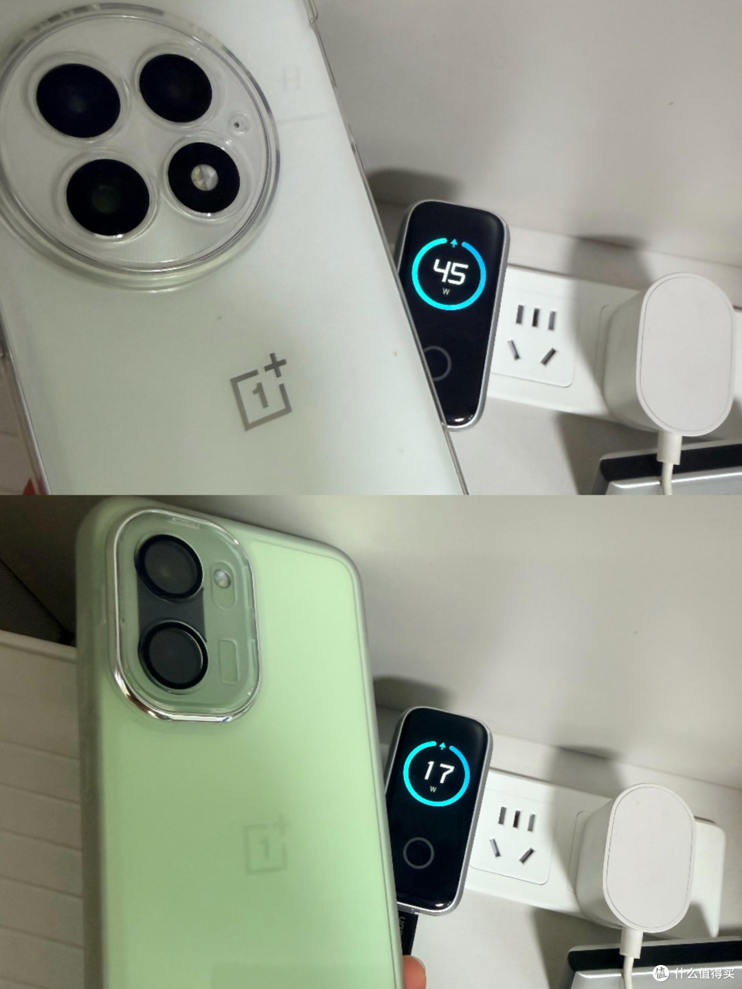 两款一加机型的充电功率差距出乎我的意料