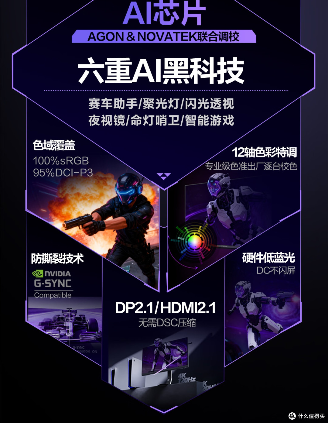 🔥AOC 爱攻 AG277UX｜2000 元内高性价比 4K 显示器太香了✨