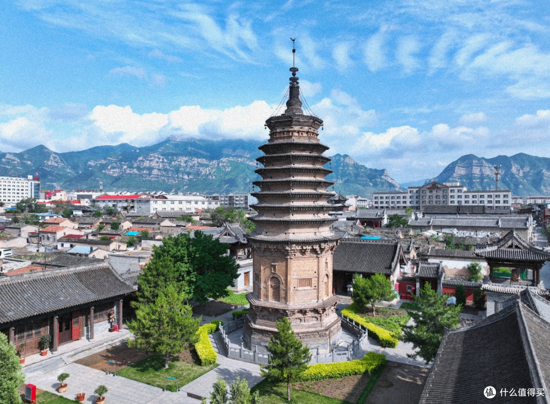大同浑源圆觉寺塔|金代砖塔上,跨越八百年的风与光