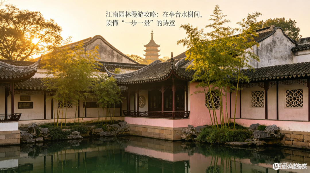 江南园林漫游攻略:在亭台水榭间,读懂“一步一景”的诗意