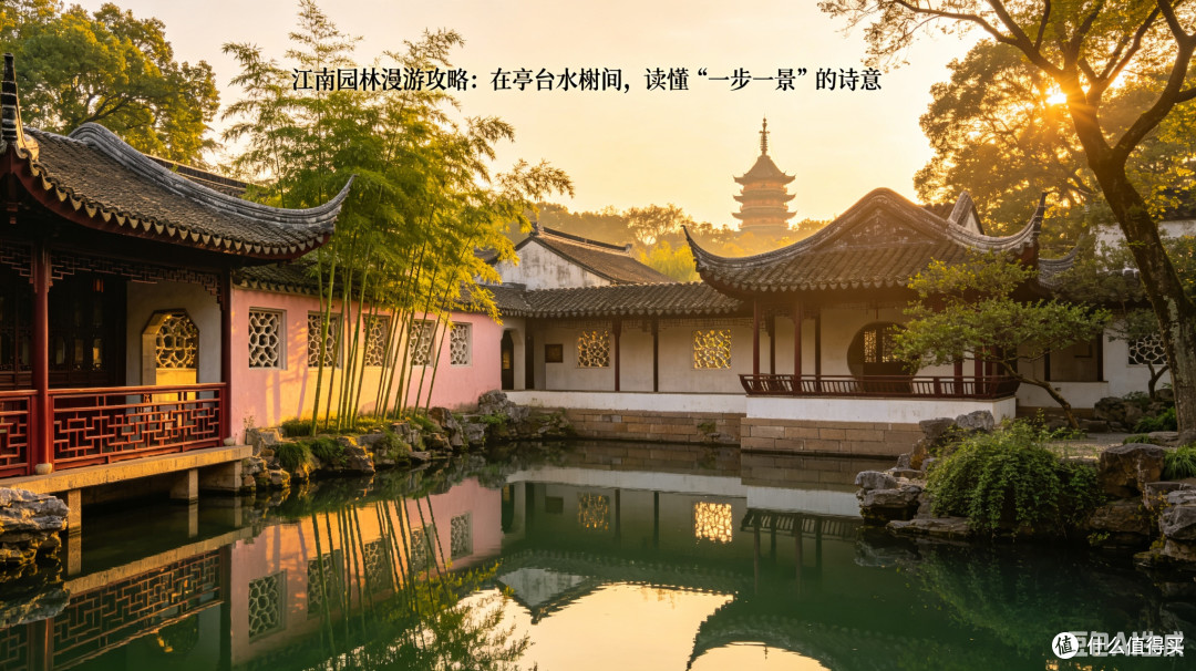 江南园林漫游攻略:在亭台水榭间,读懂“一步一景”的诗意