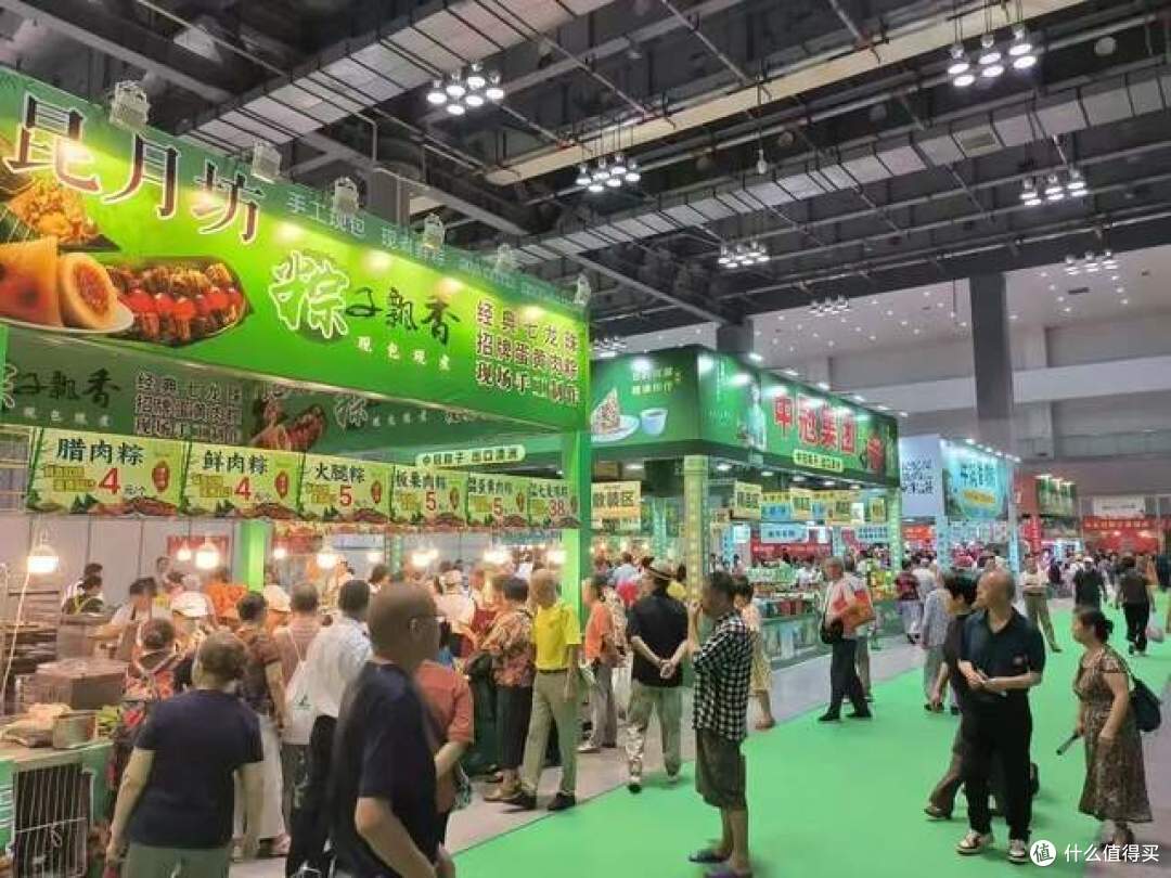 周末双休如约而至,南坪会展中心来逛端午粽子节吧!