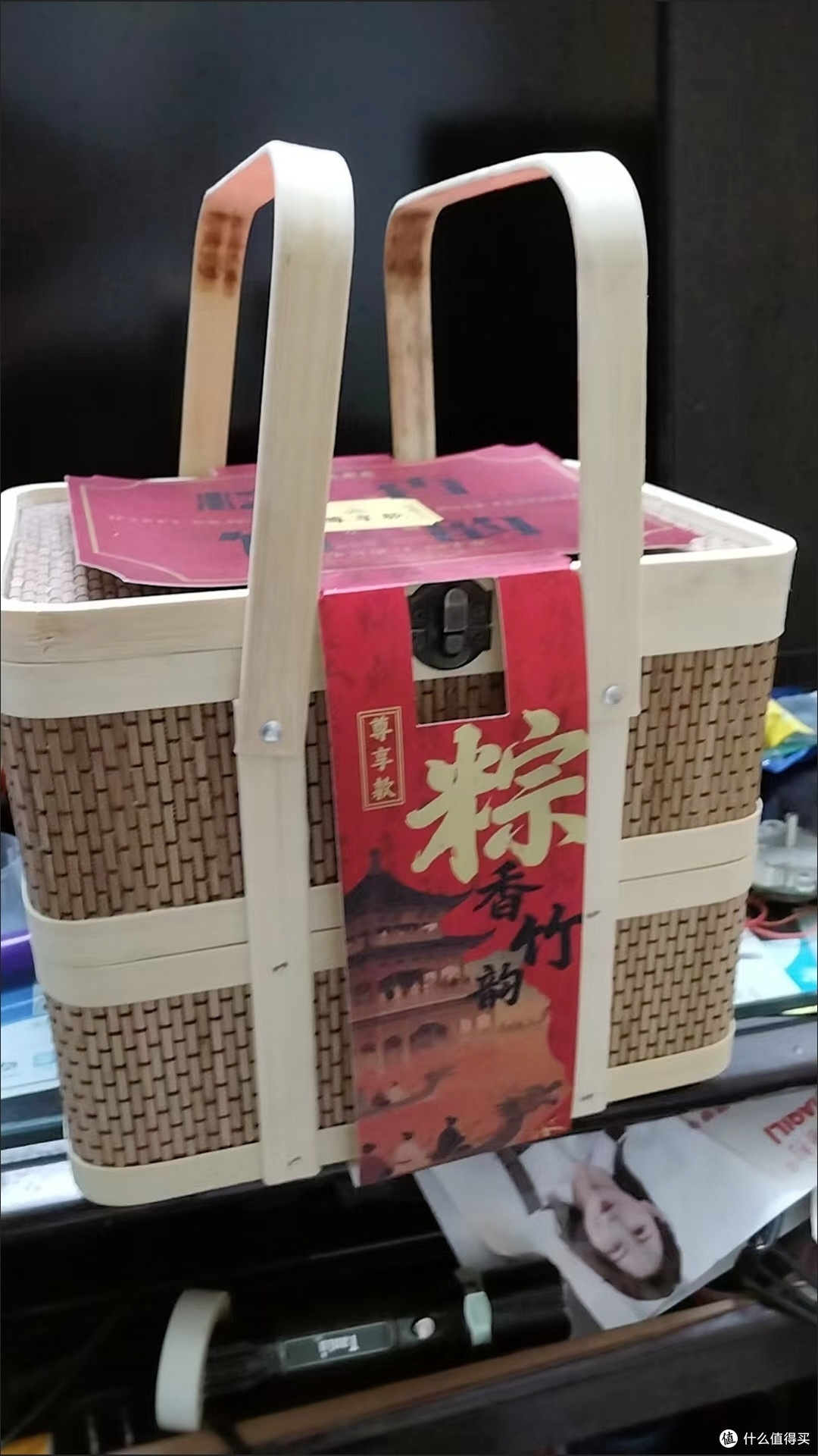 传统竹篮粽子礼盒端午礼品