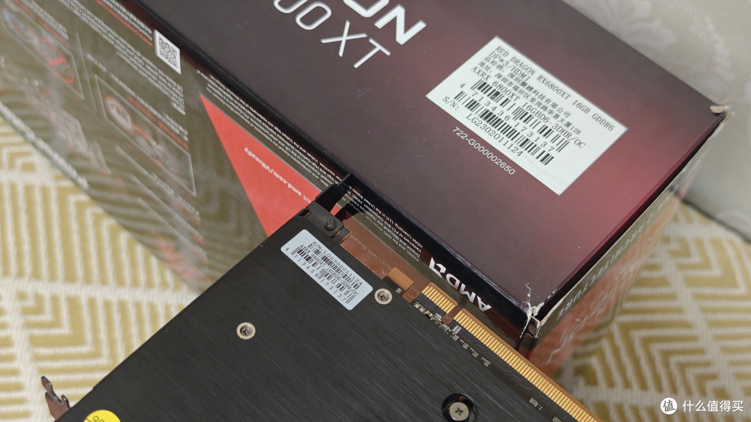 性能超RTX5060ti？某鱼1650块箱说全撼讯红龙RX6800XT开箱晒个单