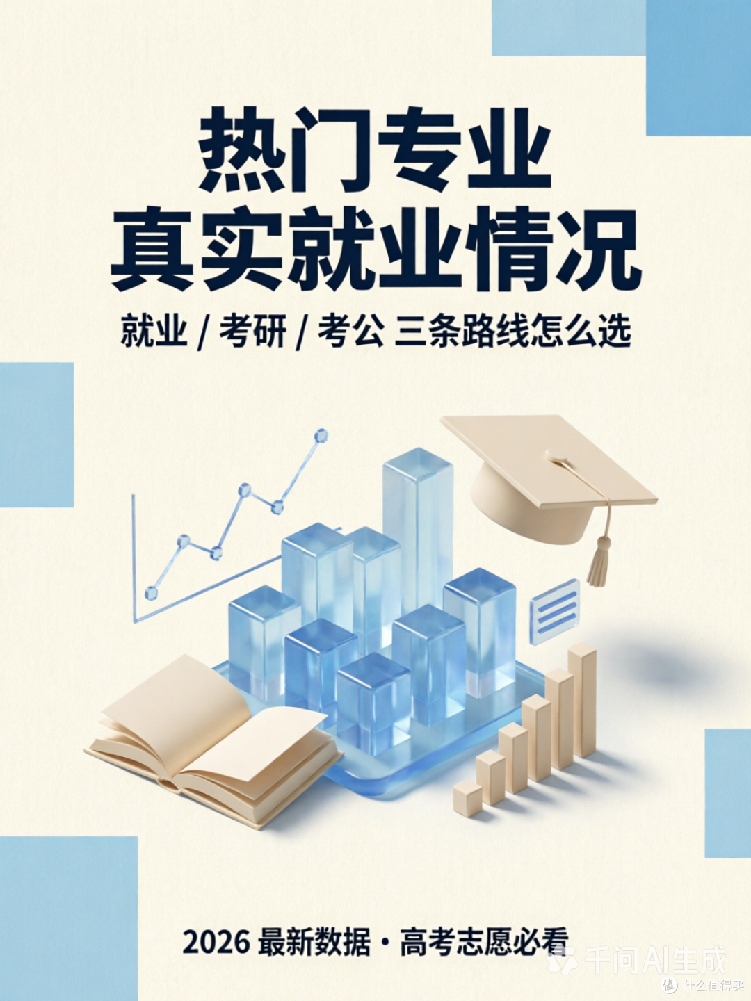 📌 高考志愿第四课:热门专业的真实就业情况,三条路怎么选