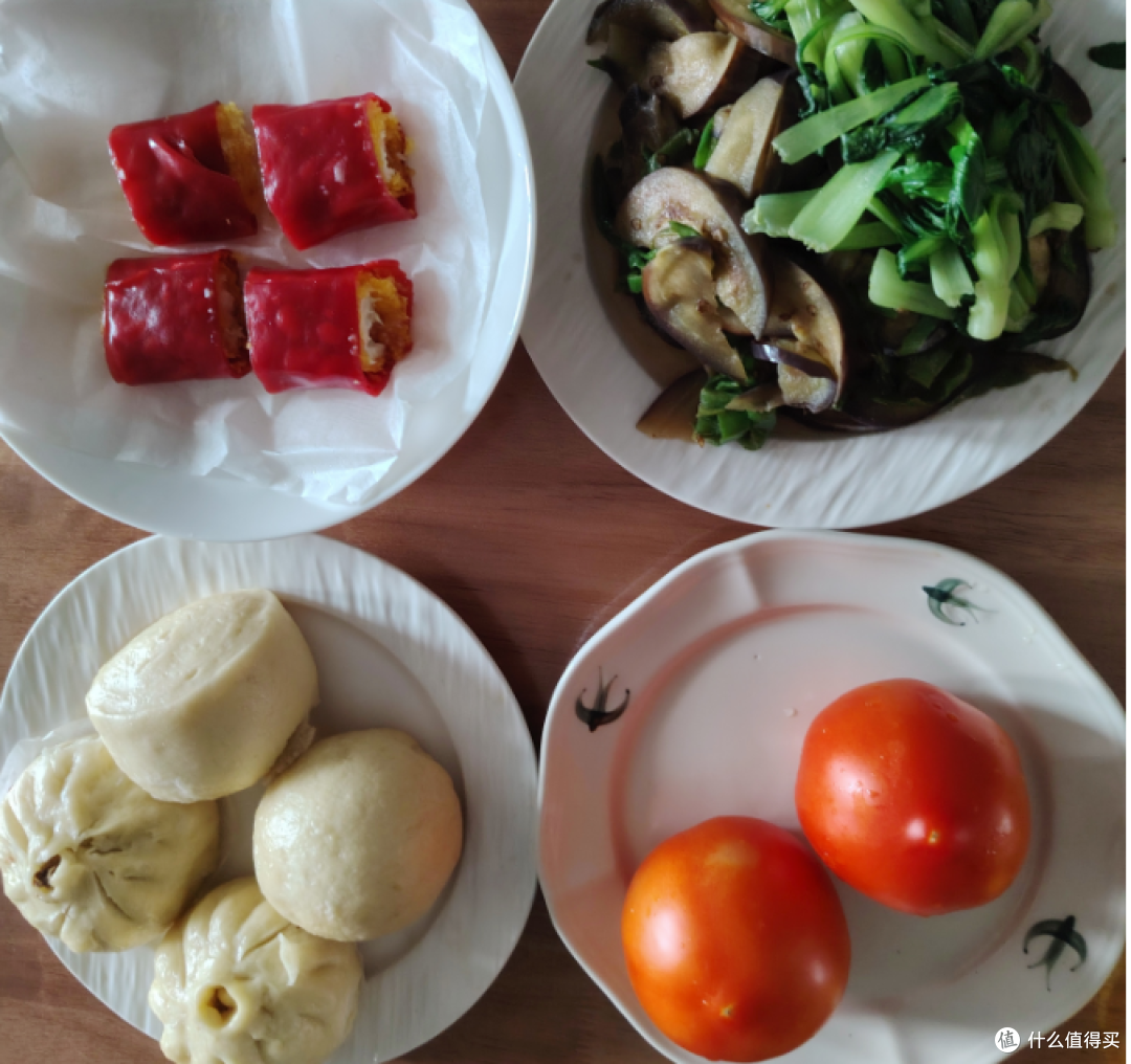孩子要回家了，这顿早餐我们拼了🥟🍖🏠