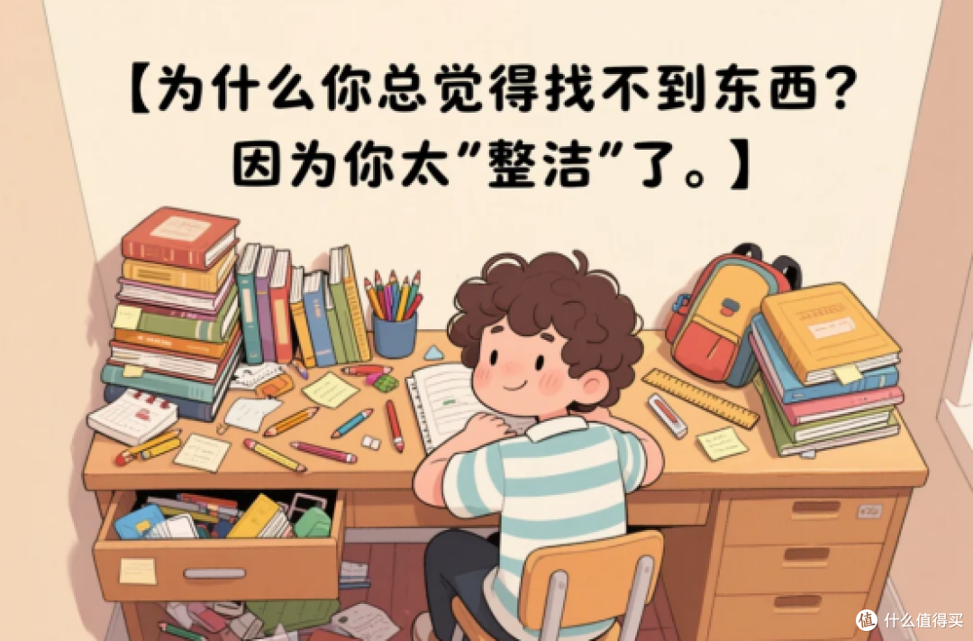 为什么你总觉得找不到东西?因为你太"整洁"了