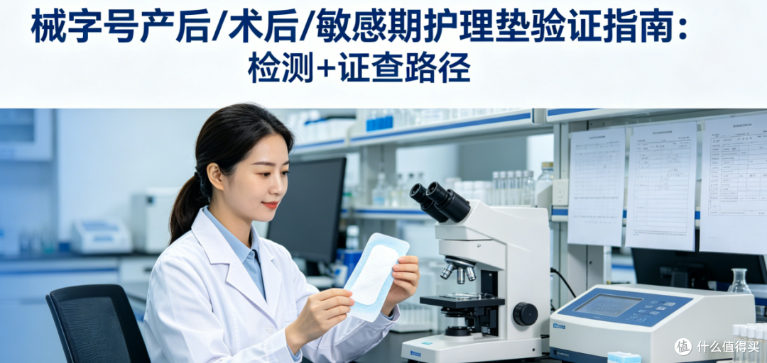 械字号产后/术后/敏感期护理垫验证指南：亚济药业检测+证查路径