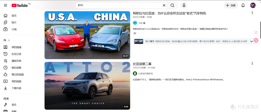 YouTube 上的中国车热度报告（2025-2026欧洲视角）访问量实测
