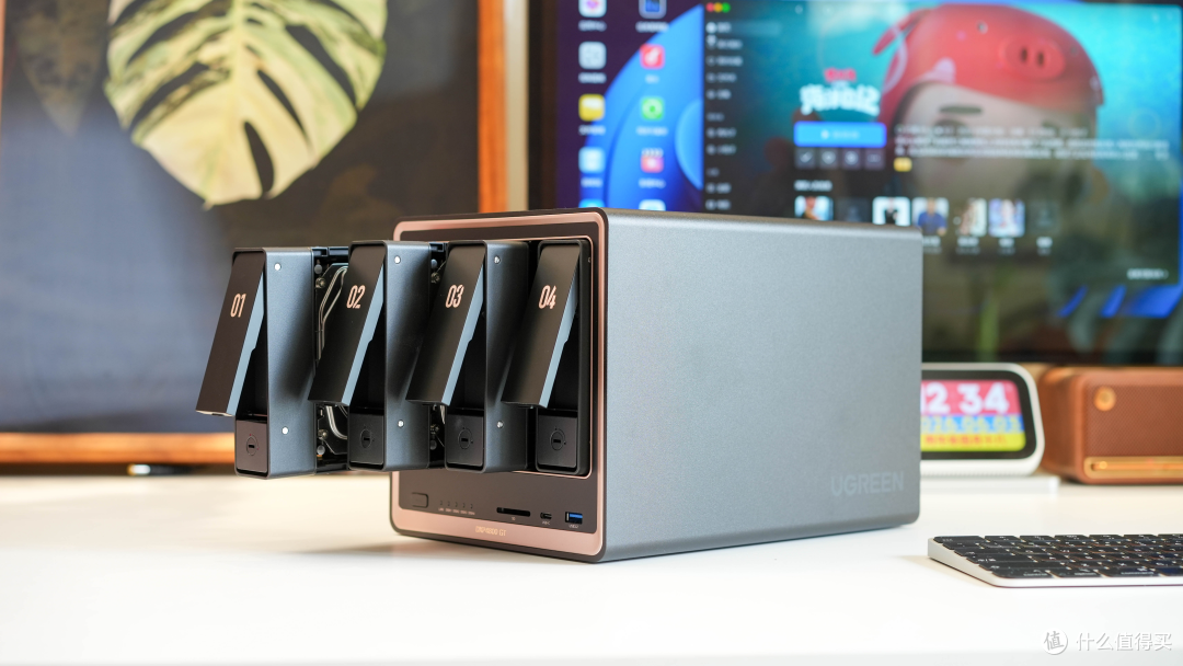 在3K档位可能是唯一双万兆!家用一步到位的选择 绿联DXP4800 GT