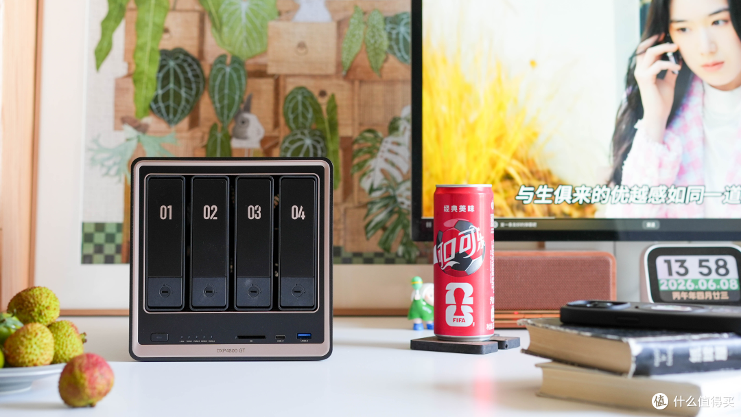 在3K档位可能是唯一双万兆!家用一步到位的选择 绿联DXP4800 GT